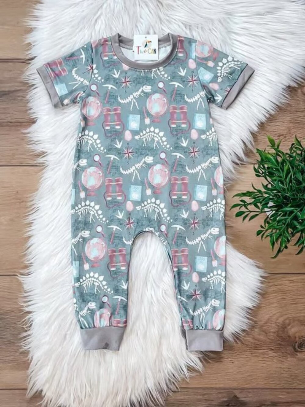 Dino Dig Romper